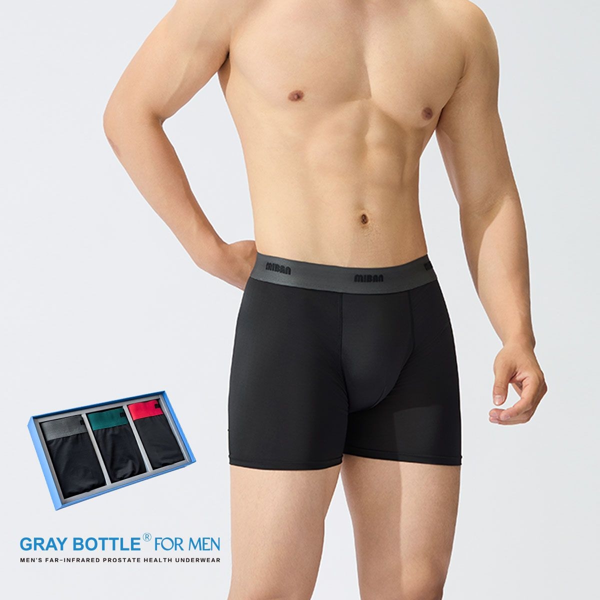 GRAY BOTTLE FOR MEN-Men's Far-Infrared Prostate Underwear-4